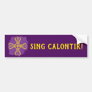 Sing Calontir Bumper Sticker