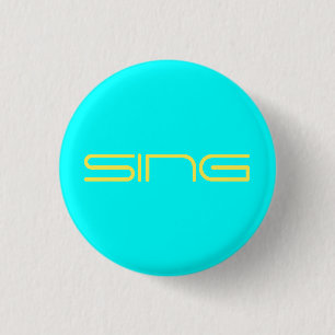 Sing for Joy 3 Cm Round Badge