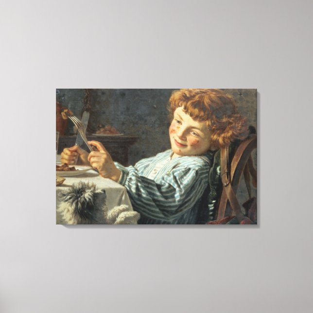 Sing for your Supper Canvas Print (Front)