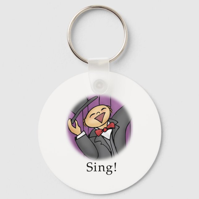 Sing! Key Ring (Front)