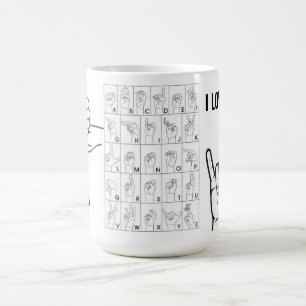 SING LANGUAGE mug