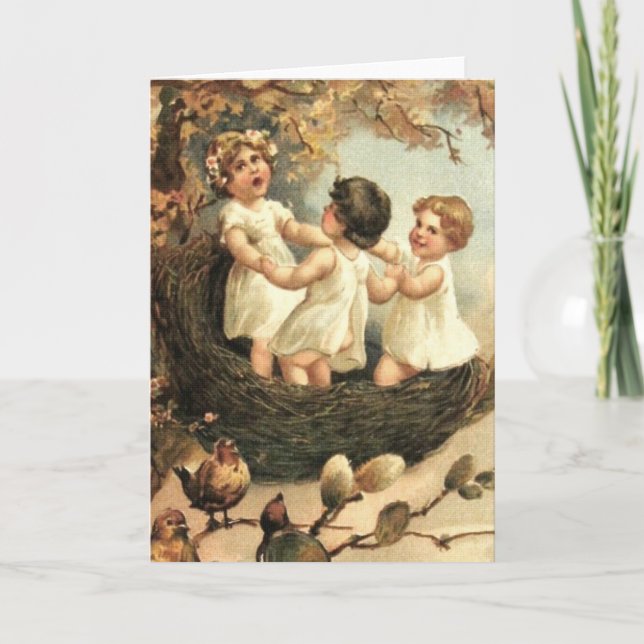 Sing of Spring! Holiday Card (Front)