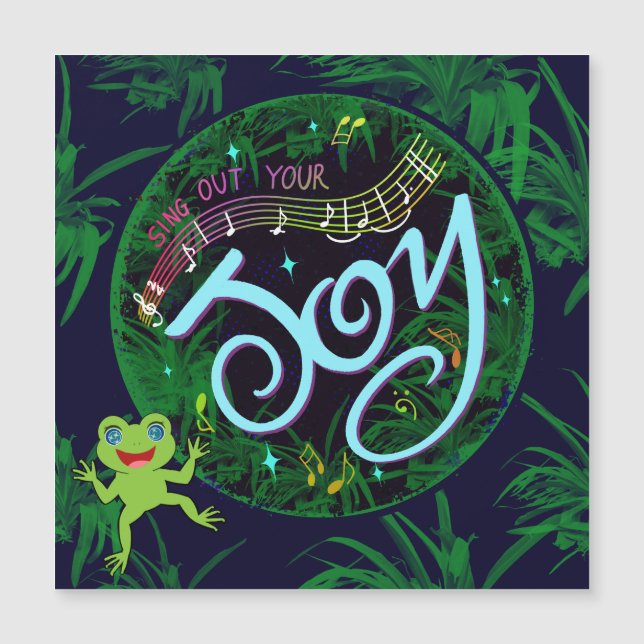 Sing Out Your Joy!  (Front)