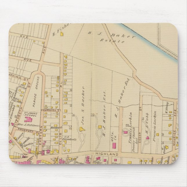 Sing Sing, New York Mouse Mat (Front)