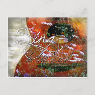 sing to the Lord Postcard