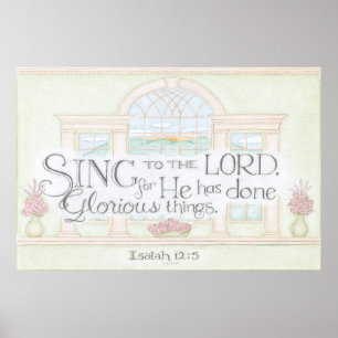 Sing to the Lord Wall Art