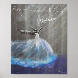 SING TO THE LORD WITH JOY POSTER