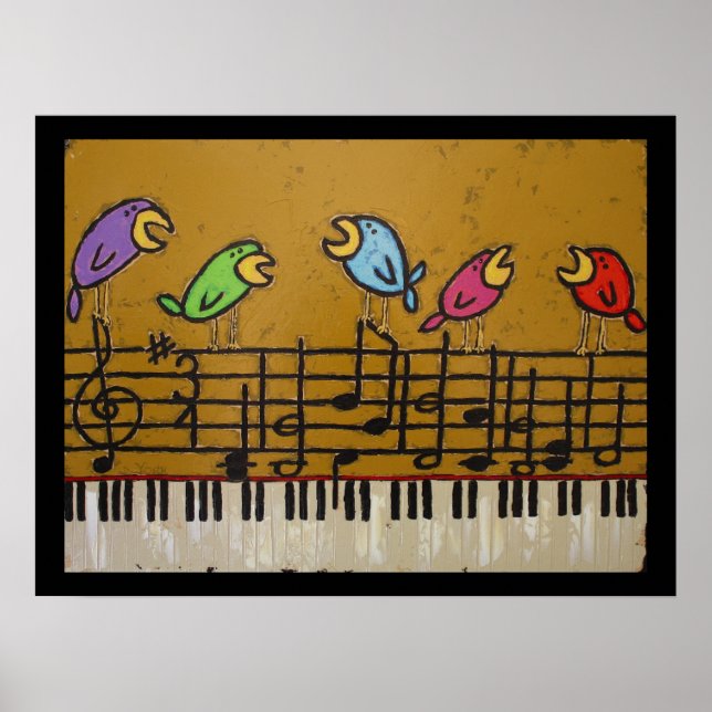 singalong birds poster (Front)
