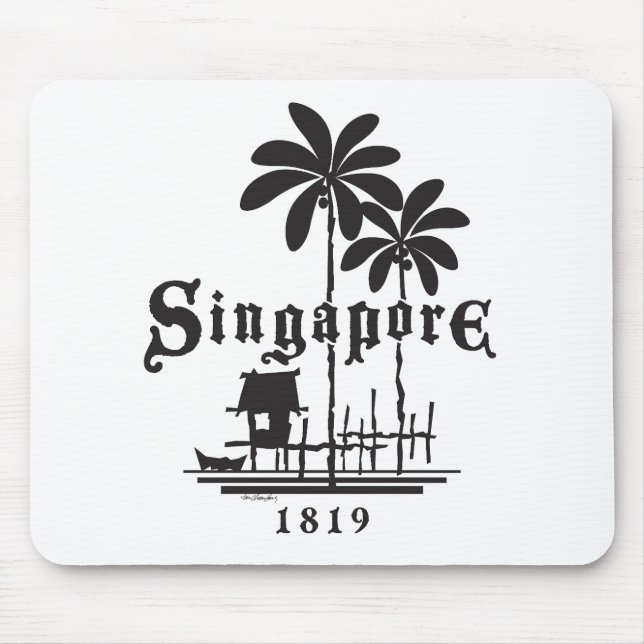 Singapore/1819 Mouse Mat (Front)