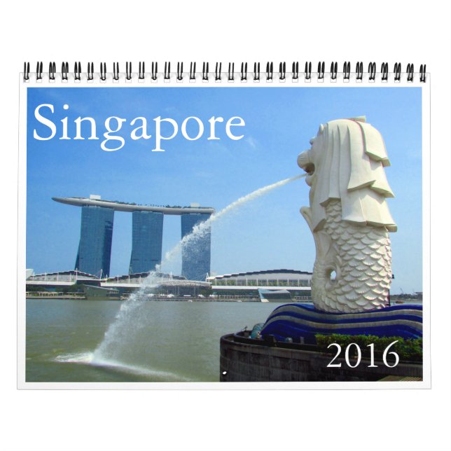 singapore 2016 calendar (Cover)