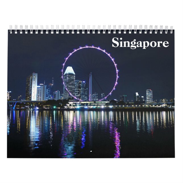 Singapore 2026 calendar (Cover)