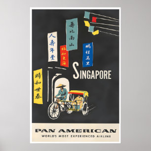 Singapore Art Travel Poster Wall Print