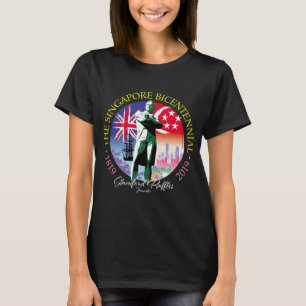 Singapore Bicentennial Collection v2 - Dark Fabric T-Shirt