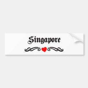 Singapore Bumper Sticker