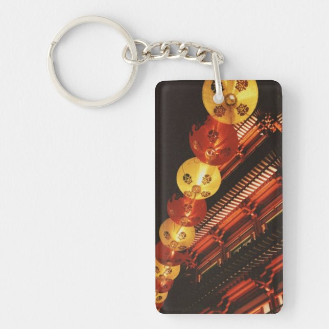 Singapore Chinatown  Key Ring (Front)