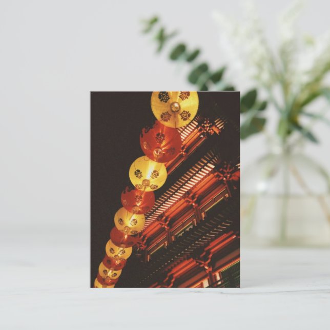 Singapore Chinatown  Postcard (Standing Front)