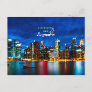 Singapore Christmas Postcard