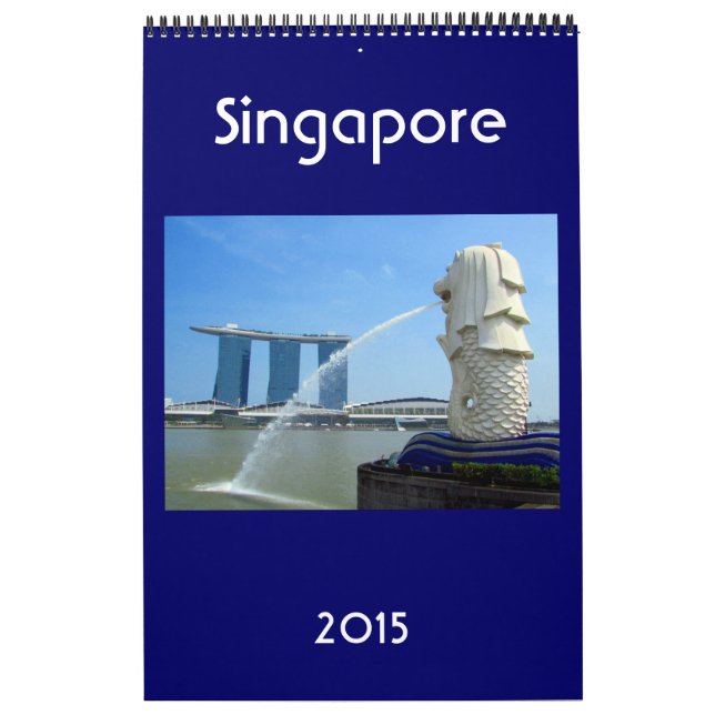 singapore city 2015 calendar (Cover)