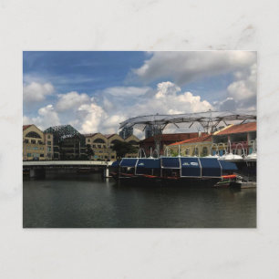 Singapore Clarke Quay #2 Postcard