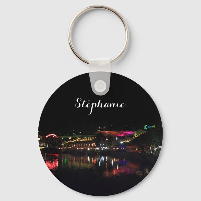 Singapore Clarke Quay #5 Keychain (Front)
