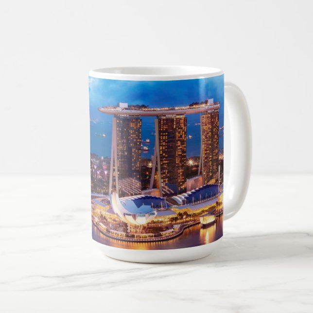 Singapore Coffee Mug (Front Right)