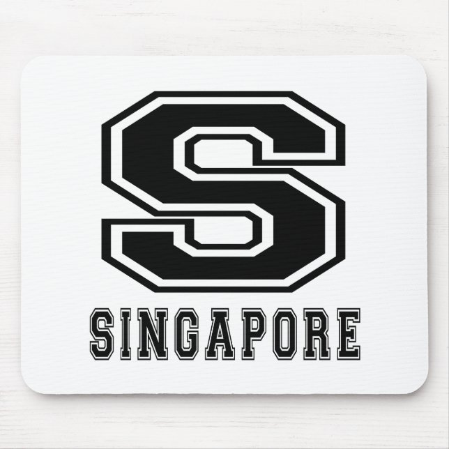 Singapore Designs Mouse Mat (Front)