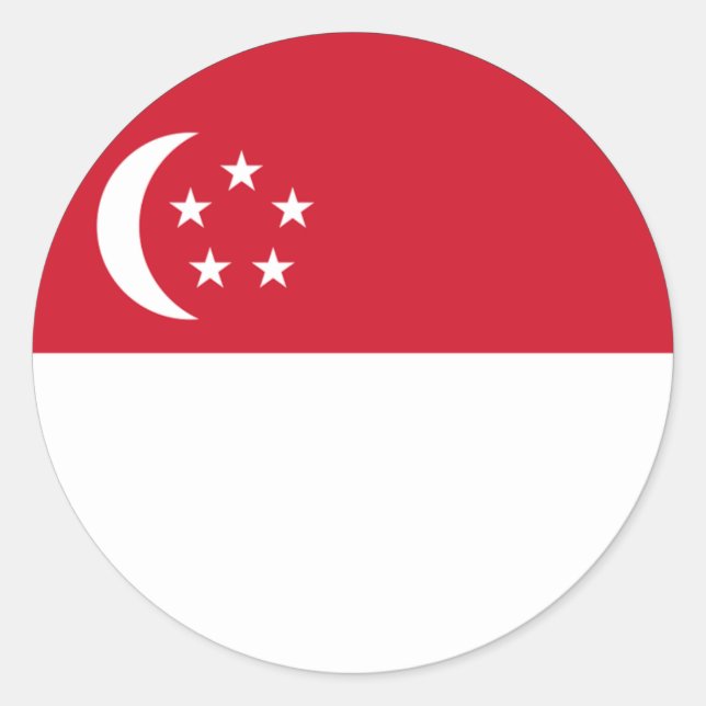 Singapore Euro Sticker (Front)