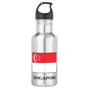 Singapore Flag 532 Ml Water Bottle