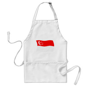 Singapore Flag Apron