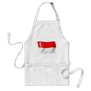 Singapore Flag Apron