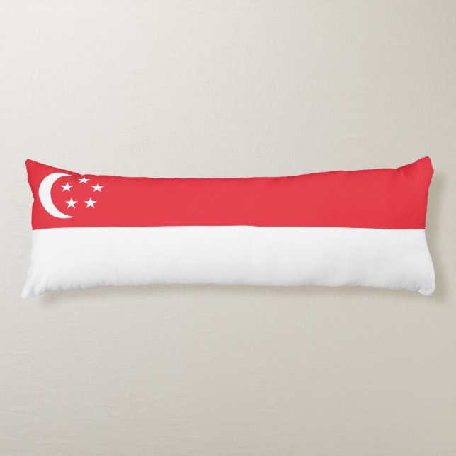 Singapore flag body cushion (Front)