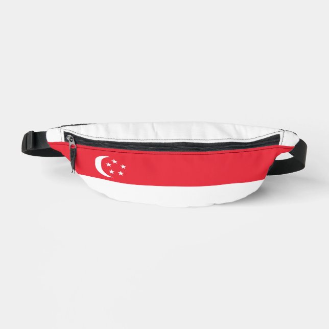 Singapore flag bum bags (Front)