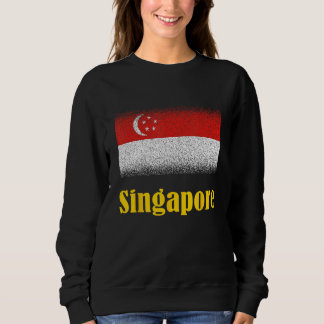 Singapore Flag of Singapore Singapore Flag Sweatshirt