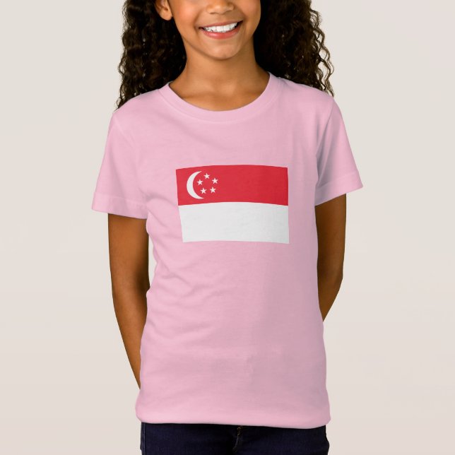 Singapore Flag T-Shirt (Front)