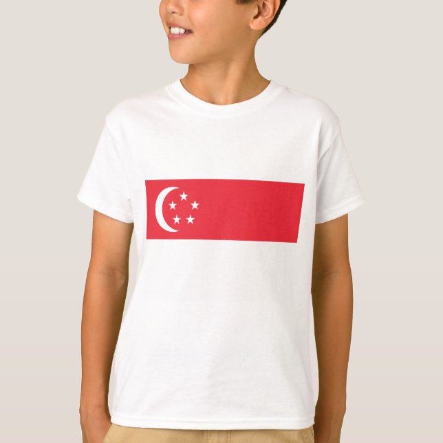 Singapore Flag T-Shirt (Front)