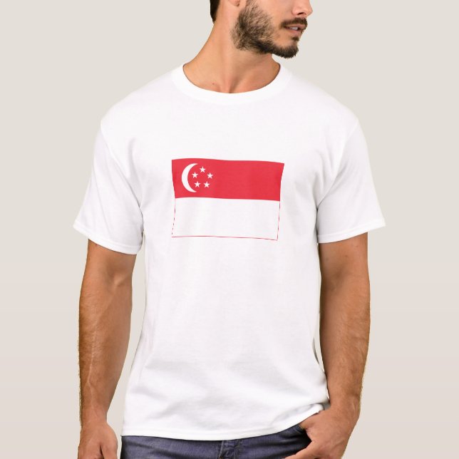 Singapore Flag T-Shirt (Front)