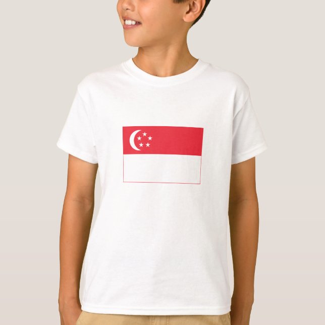 Singapore Flag T-Shirt (Front)