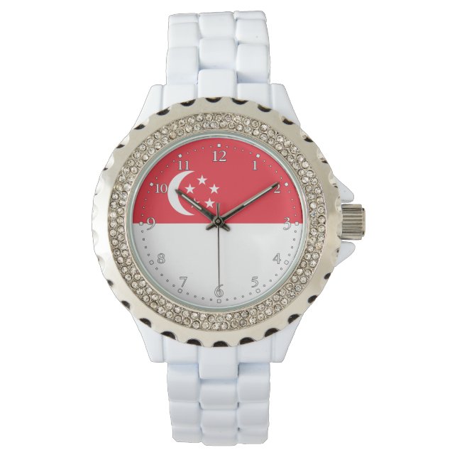 Singapore Flag Watch (Front)