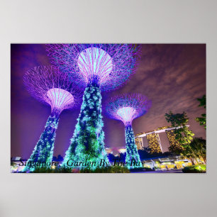 Singapore, Garden By The Bay Poster