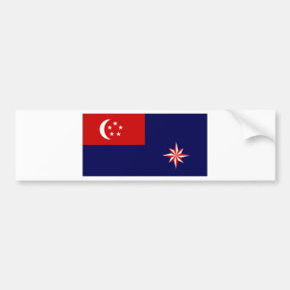 Singapore Government Ensign Bumper Sticker