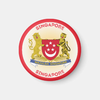 Singapore Heritage Emblem Magnet