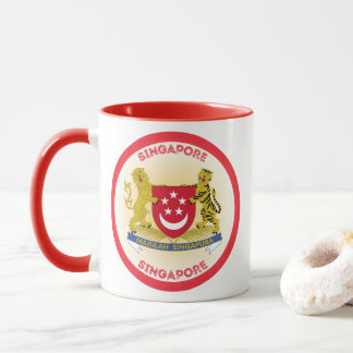 Singapore Heritage Emblem Mug