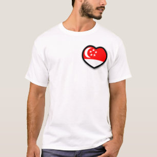 Singapore in My Heart Men Shirt
