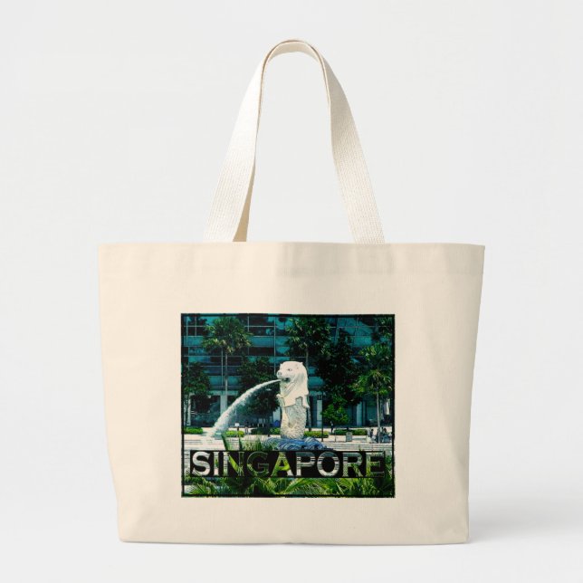 Singapore Large Tote Bag (Front)