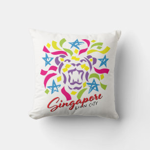 Singapore Lion City Celebration Cushion