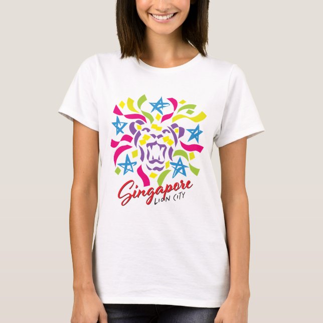 Singapore Lion City Celebration T-Shirt (Front)