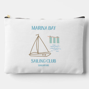 Singapore Marina Bay Luxury Sailing Club Accessory Pouch