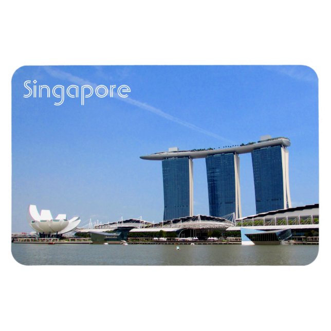 singapore marina bay magnet (Horizontal)