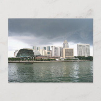 Singapore Marina Bay Postcard