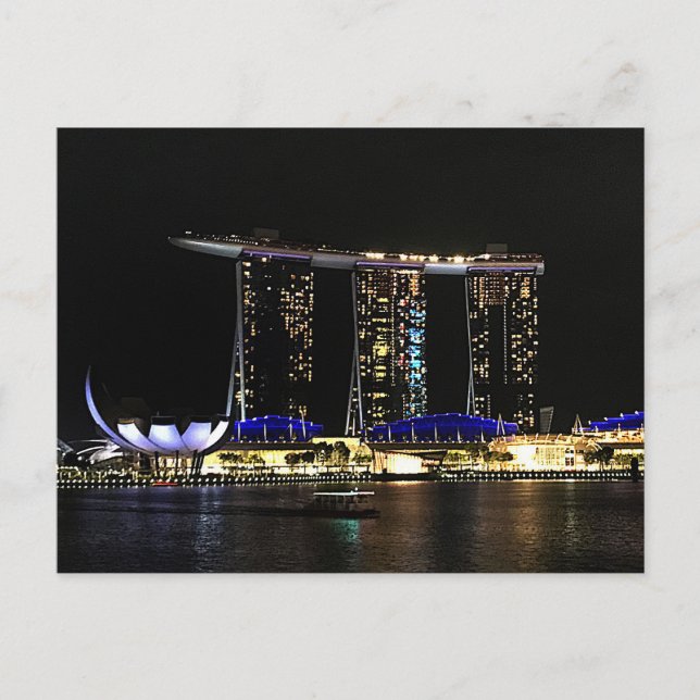 Singapore Marina Bay Sands #1 Postcard (Front)